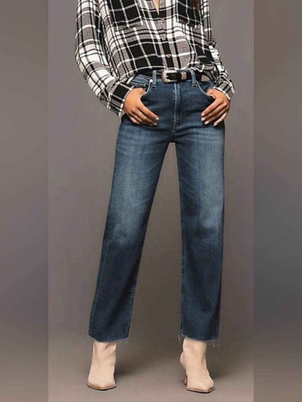 Citizens of Humanity Palma Straight Leg Jeans Blue Waist Size 30